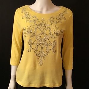 Karen Scott Petites Blouse